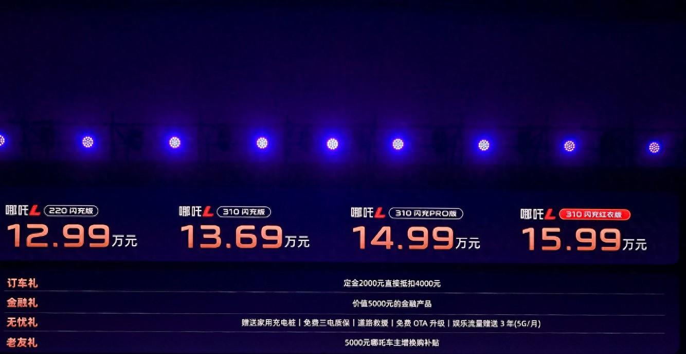 生死攸关的一款车,哪吒l上市,增程suv,主打310km纯电续航
