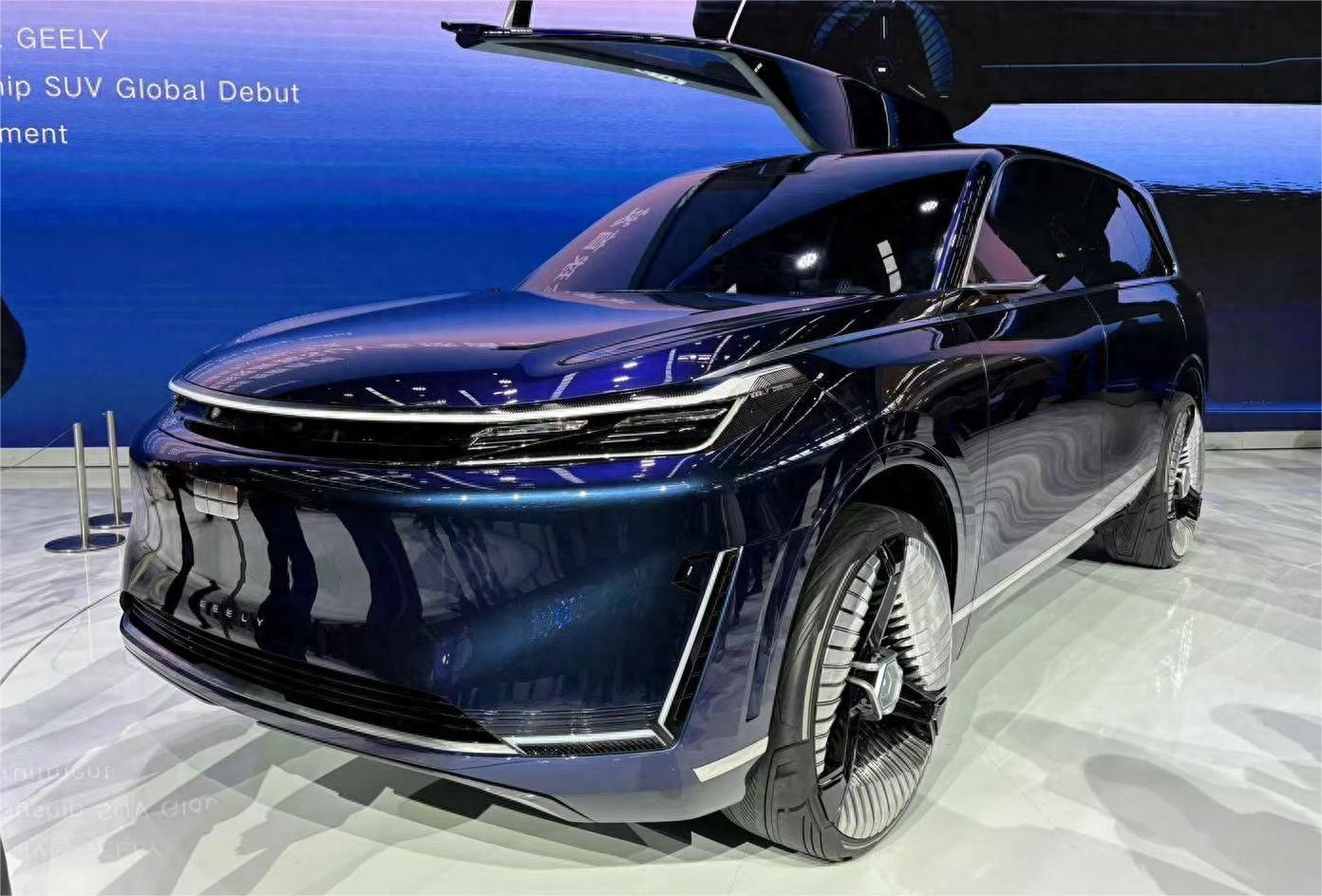 2024北京车展丨 吉利银河旗舰suv“银河星舰”全球首发
