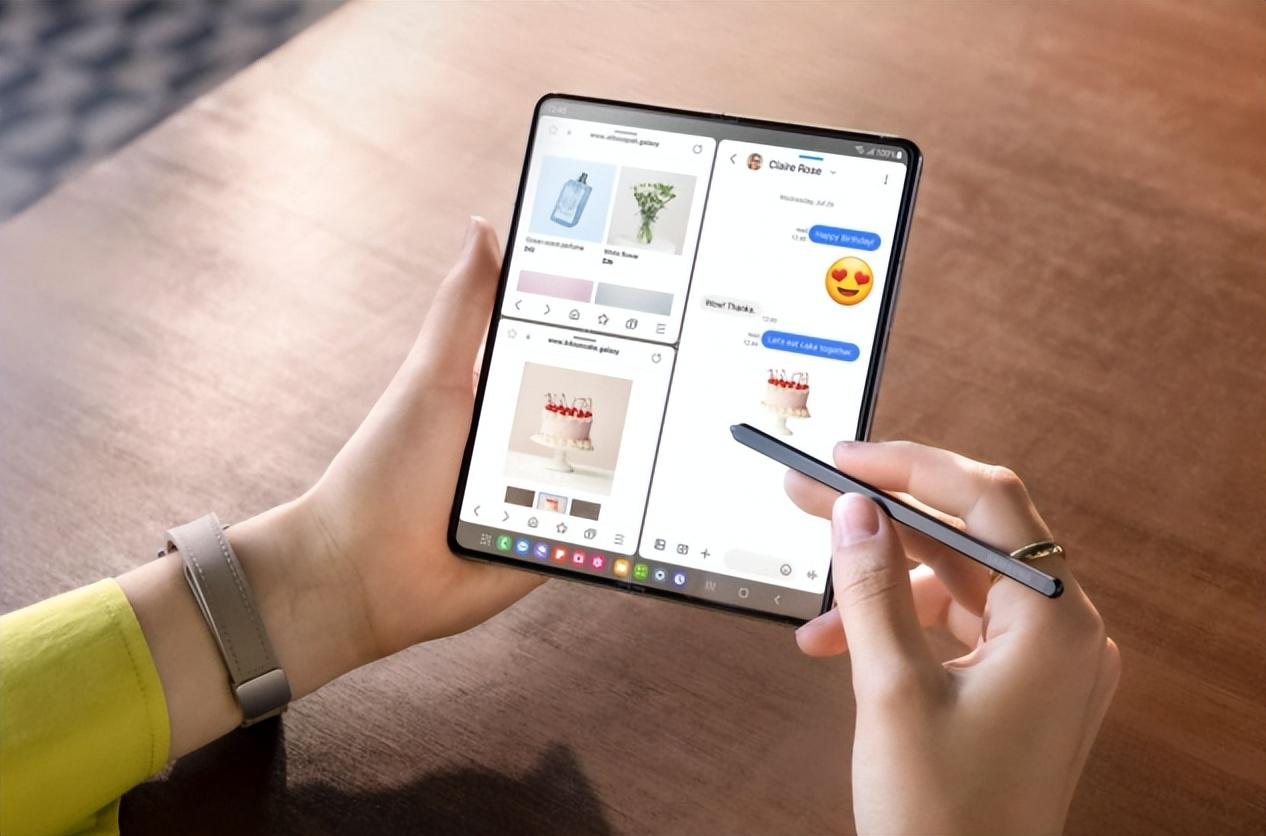 用对工具效率翻倍,畅享三星galaxy z fold5手机带来的绝佳体验