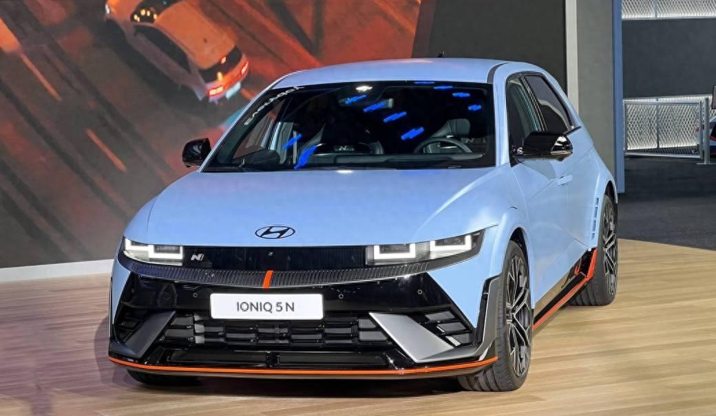 淹没在车海里的韩系车,现代ioniq 5 n一键漂移,售价或将超50万