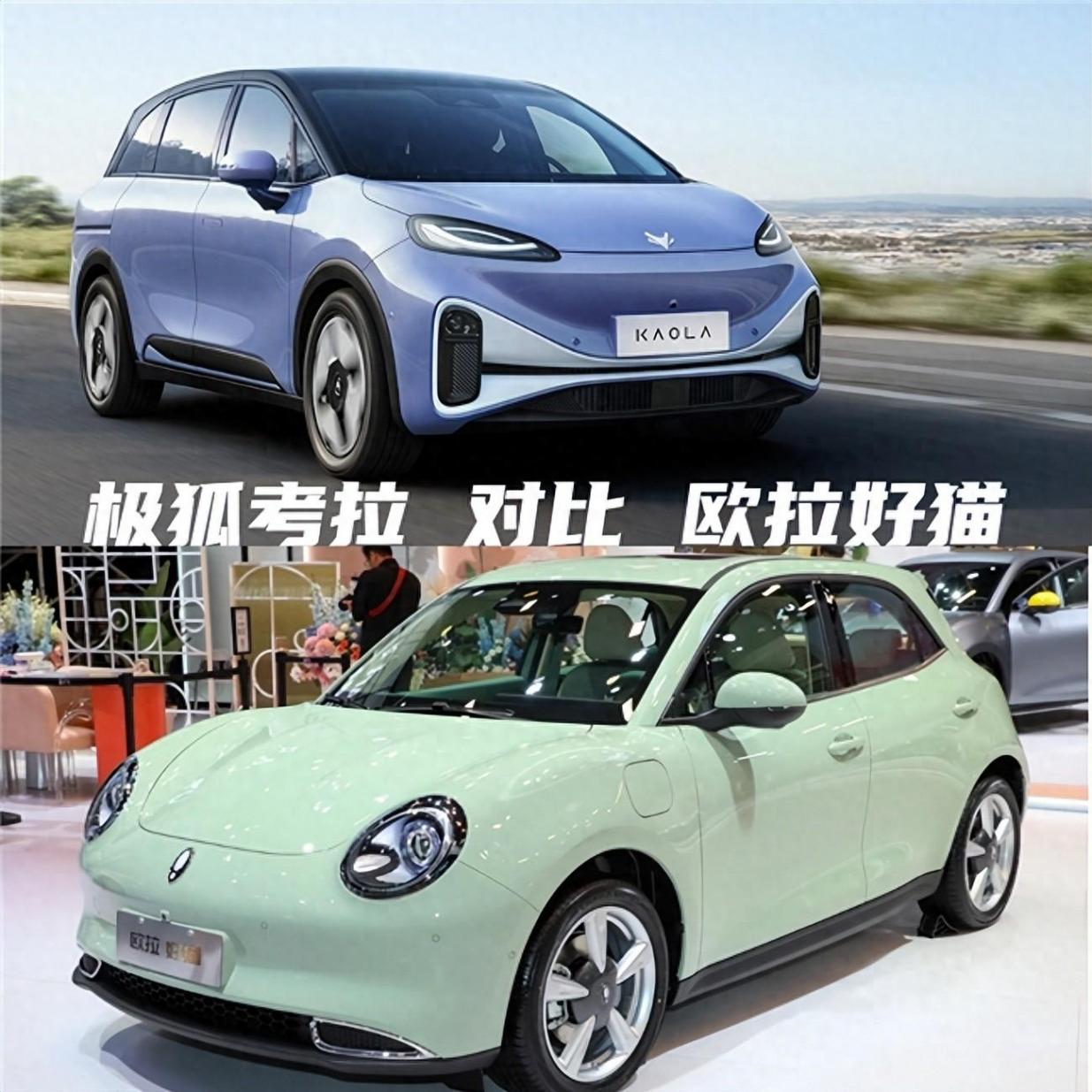 极狐考拉对比欧拉好猫,谁才是国产纯电家用首选?