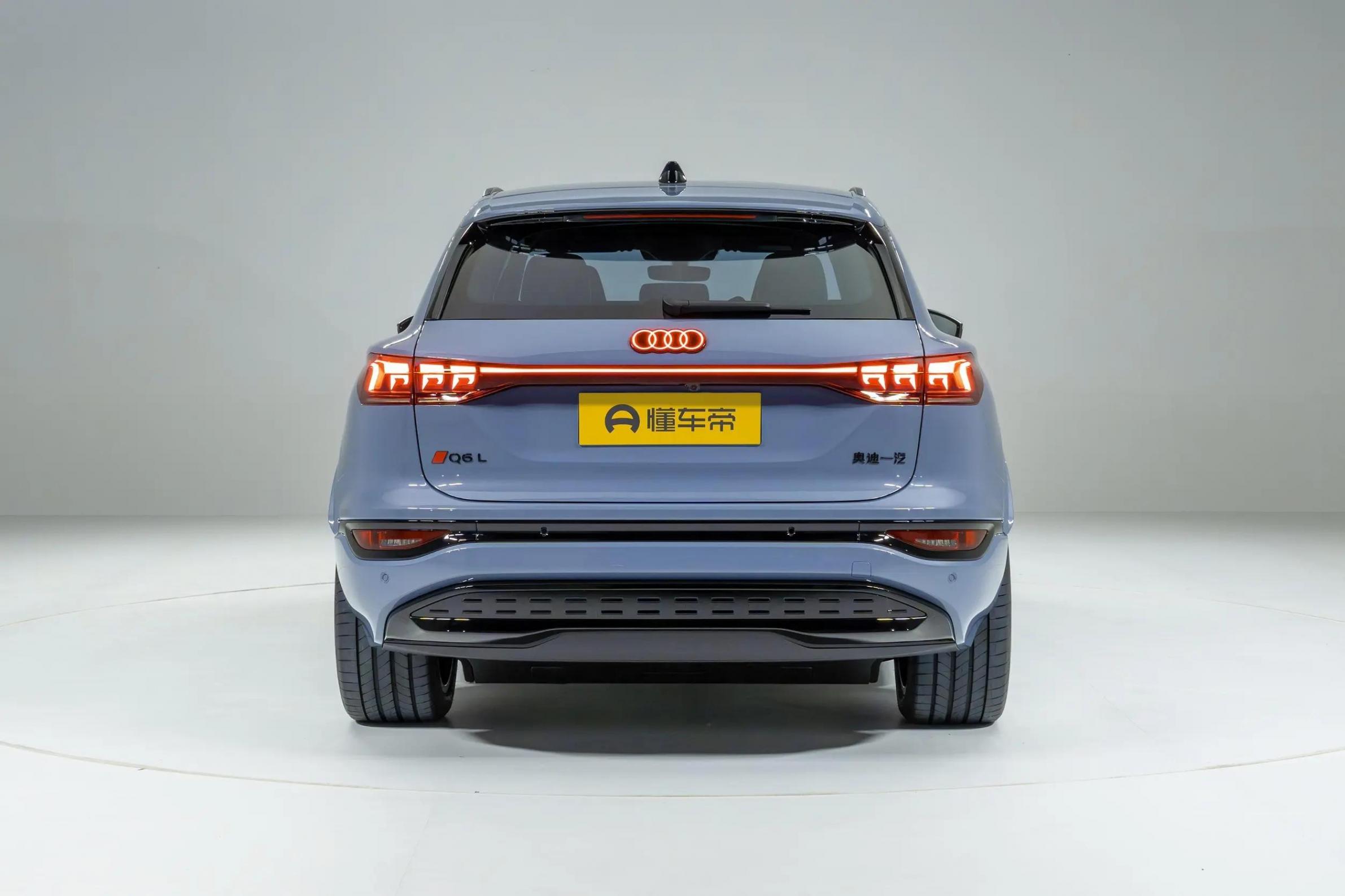 来自奥迪一汽ppe平台的纯电中型suv,全新奥迪q6l e-tron解析
