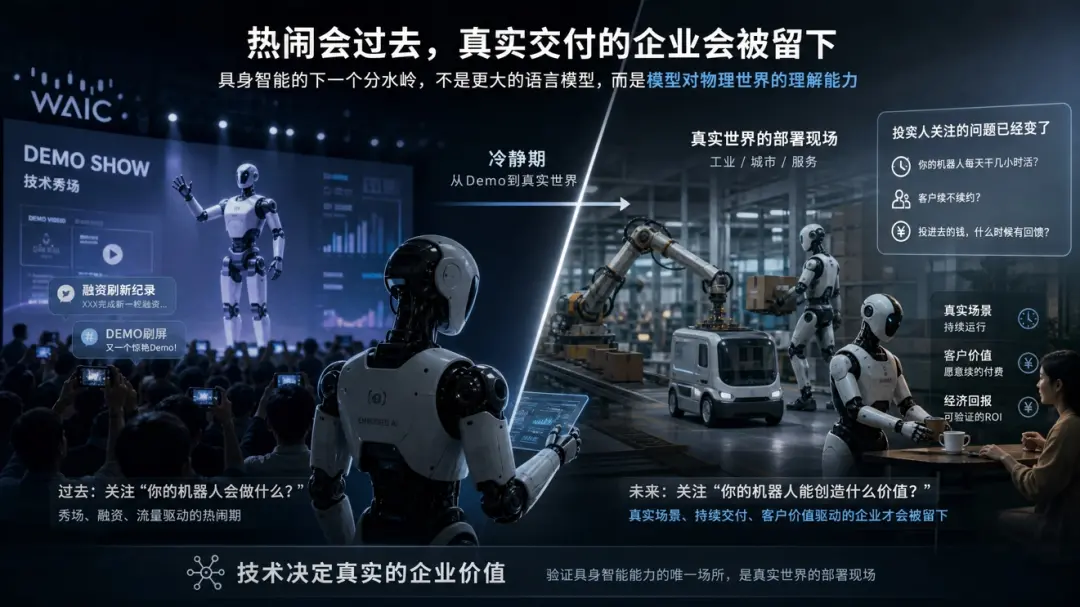 demo的高估值时代结束了,具身智能开始按生产力重新算账