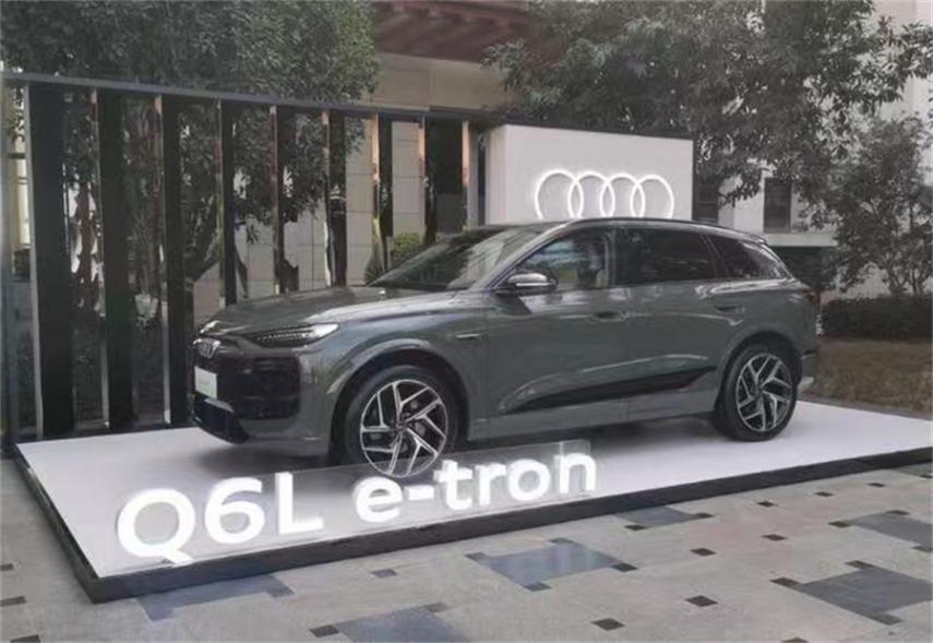 800v平台打造,搭载华为智驾 107度电池,奥迪q6l e-tron现身